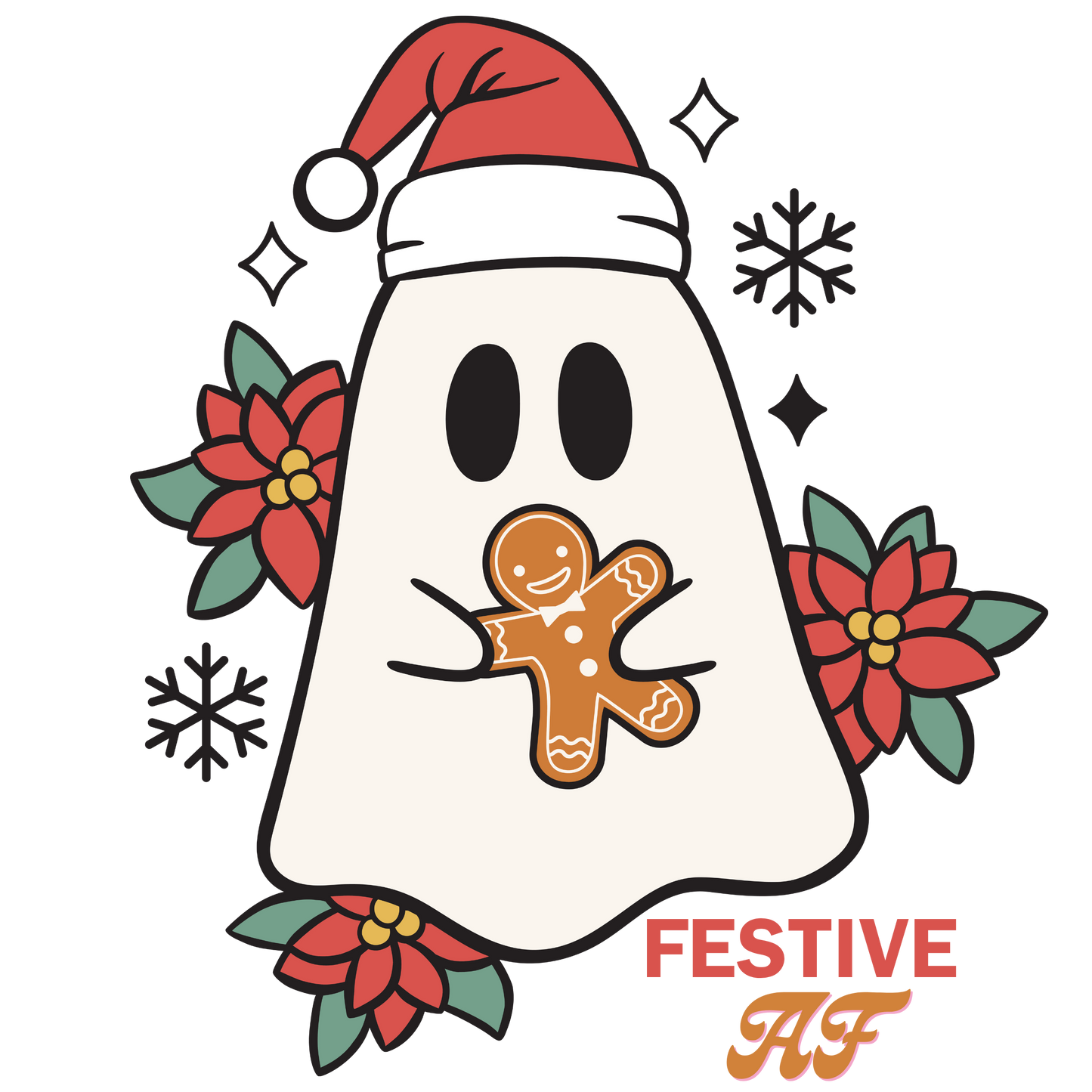 UNISEX Merry AF Tees- 15 Designs