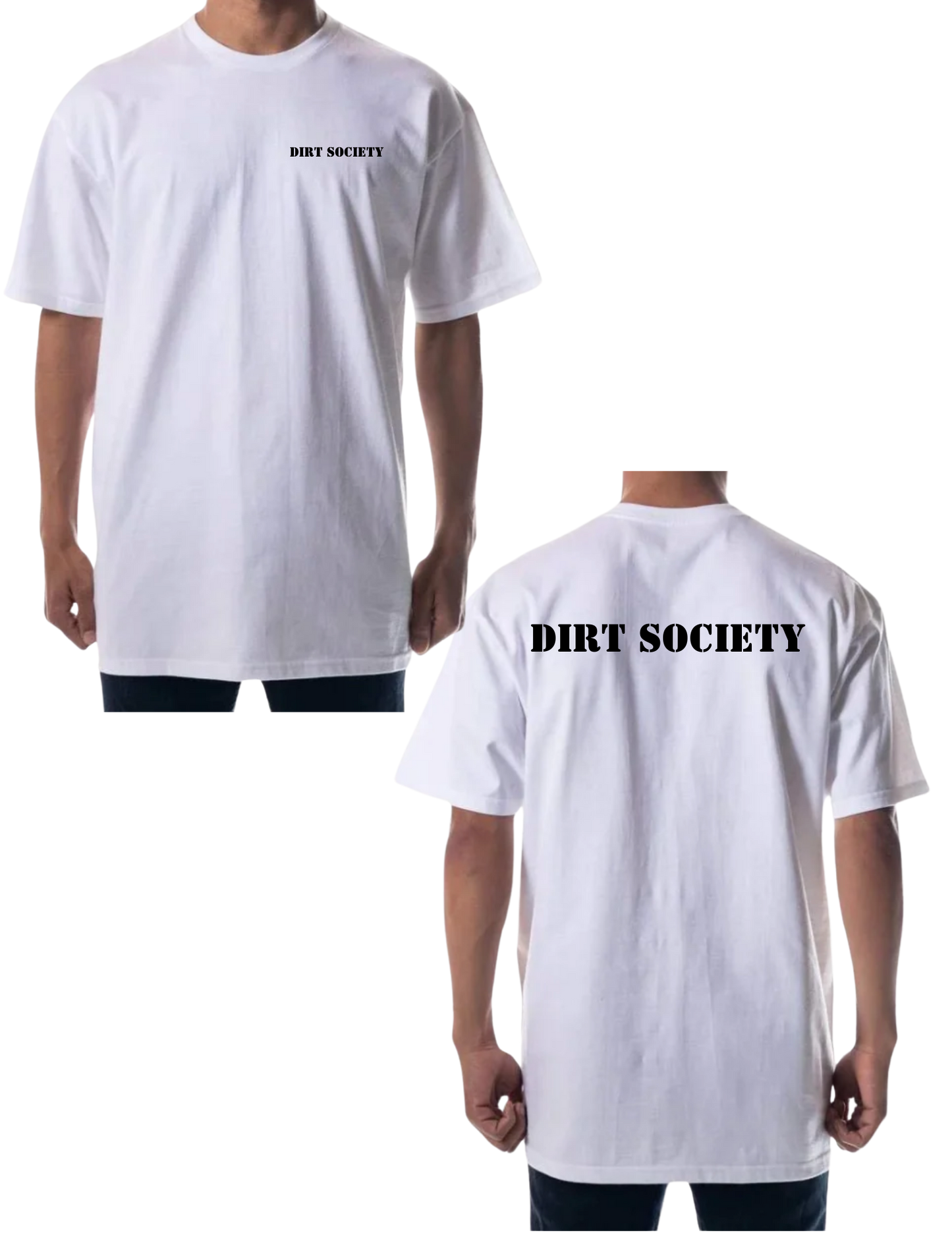 Builder Grade Short Sleeve Tee- Stencil Logo (Front and Back)